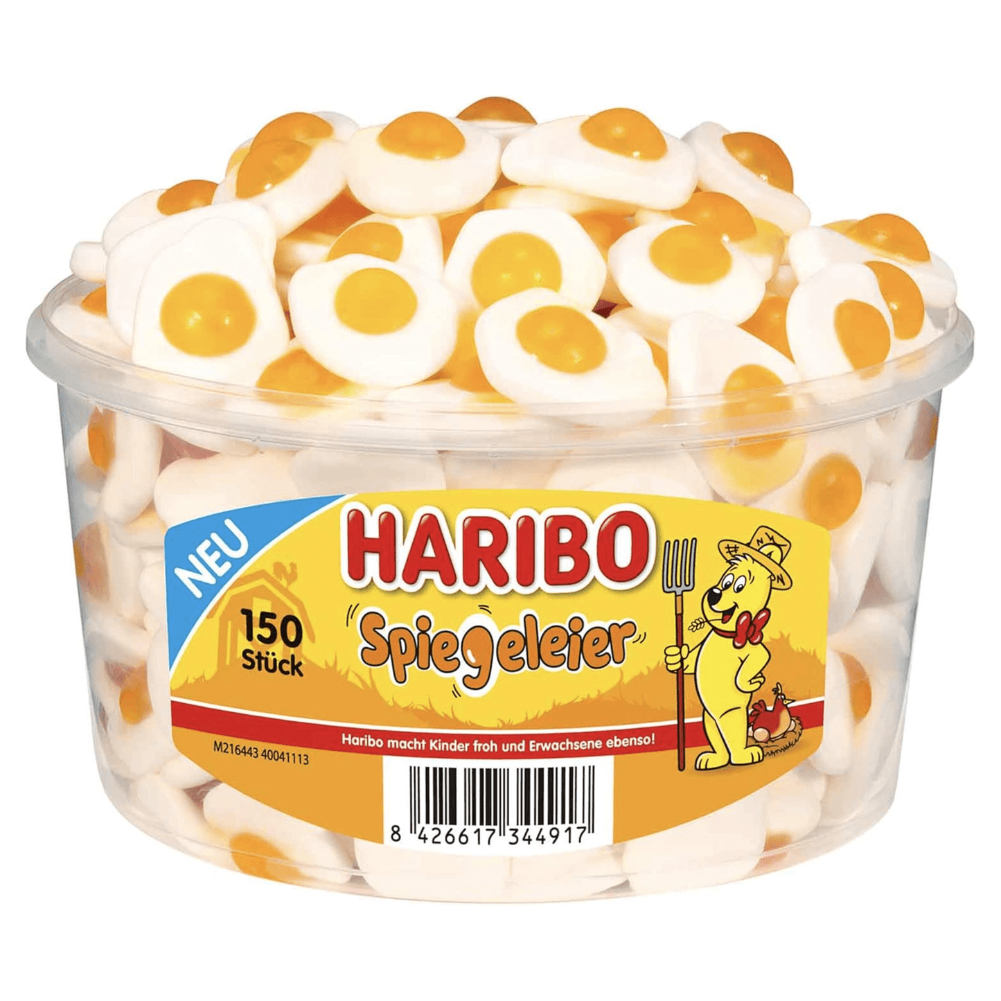 Haribo Spiegeleier-Silo (150 Stück)