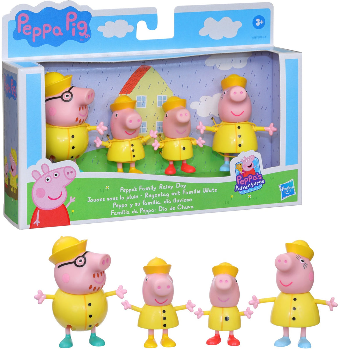 Hasbro Peppa's Familie Regentag