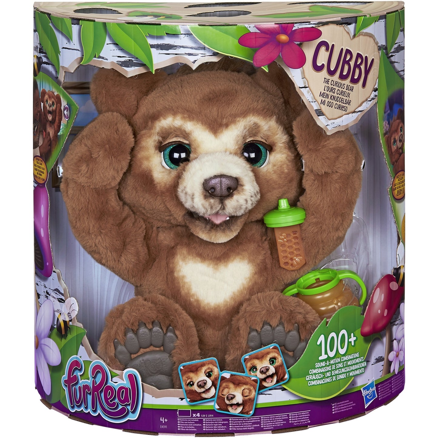 FurReal Cuby der Bär - Interaktives Kuscheln