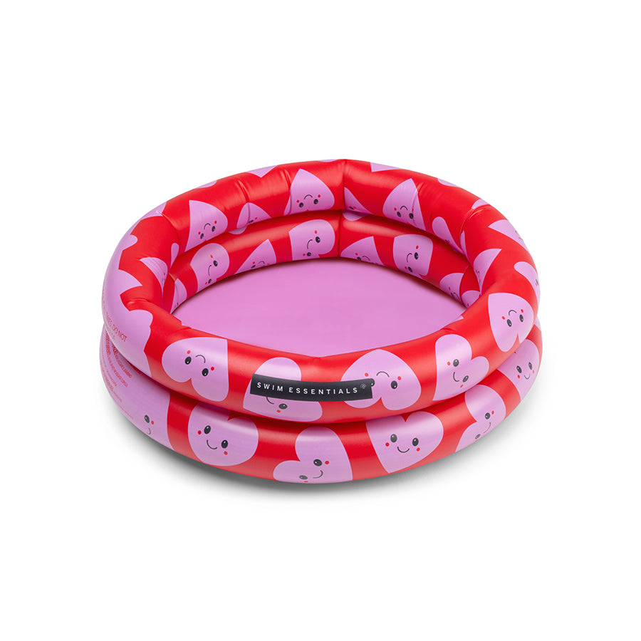 Herzen | Roter Baby -Schwimmbad Ø 60 cm