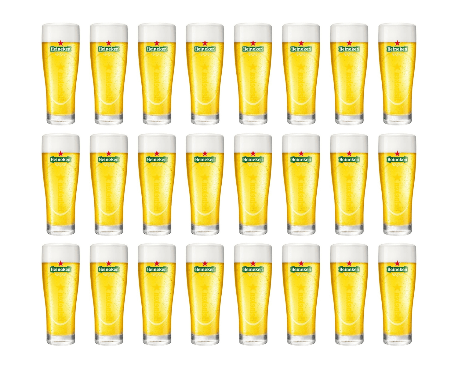 Heineken Ellipsenglas (24x 25cl)