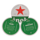 Heineken Filzgleiter (4x100 Stück)