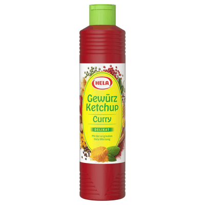 Hela Curry Gewürz Ketchup Delikat (12x 800ml)