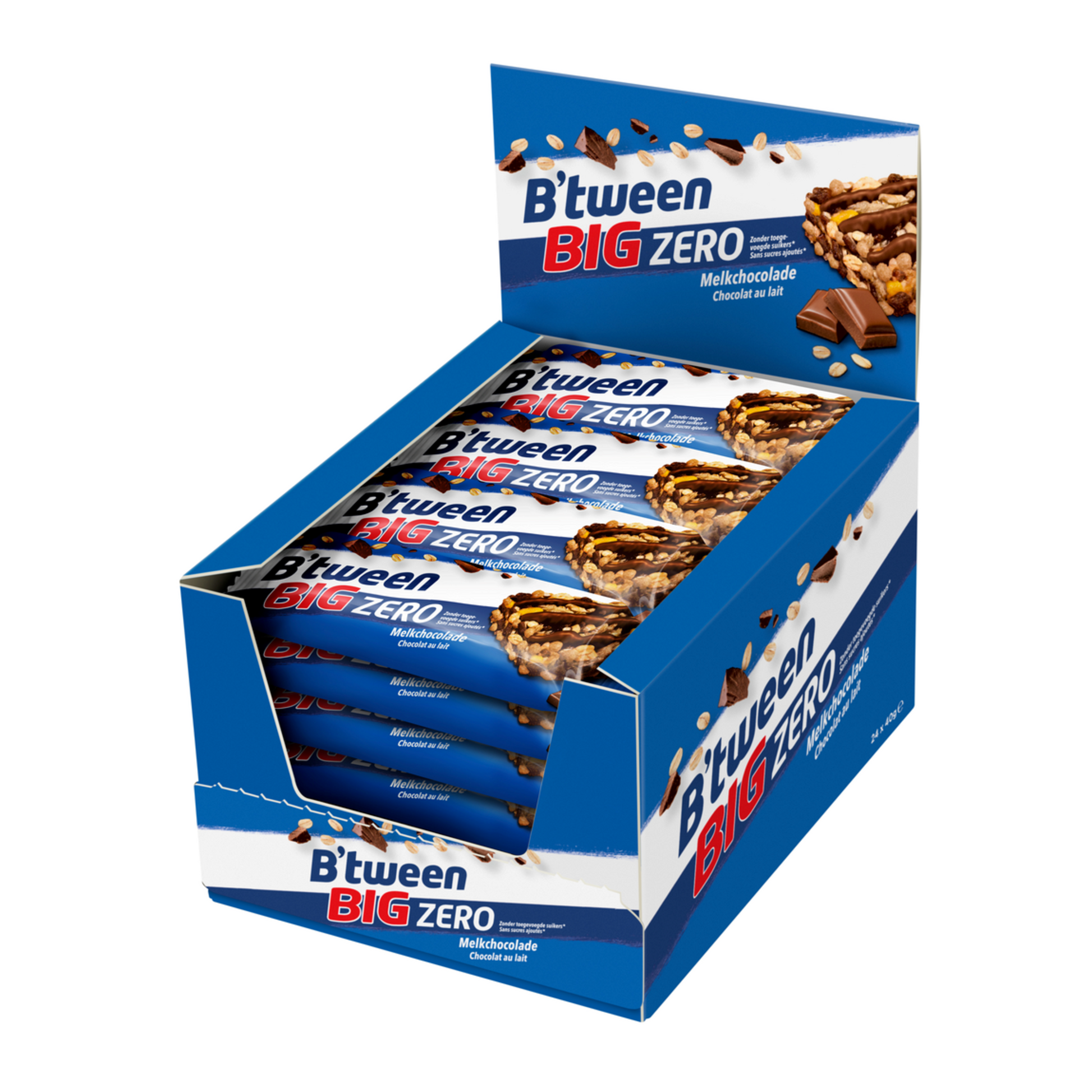 Held zwischen Big Zero Milchschokolade (24x 40g)