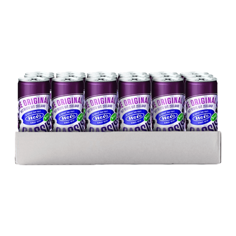 Hero kleine Cassisdose (24x 25cl)