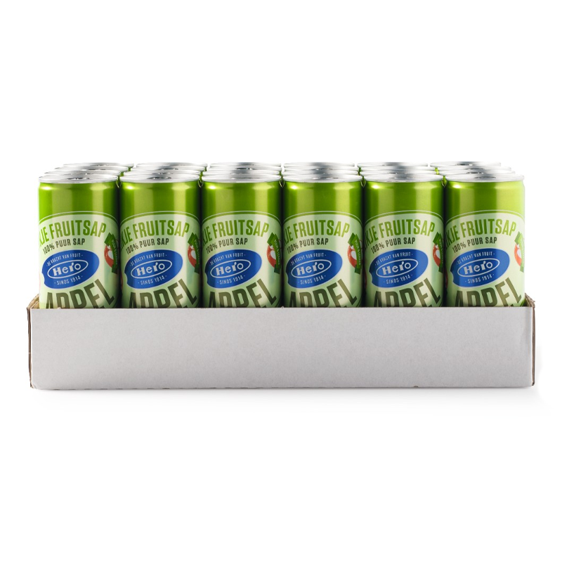 Hero kleine Apfelsaftdose (24x 25cl)