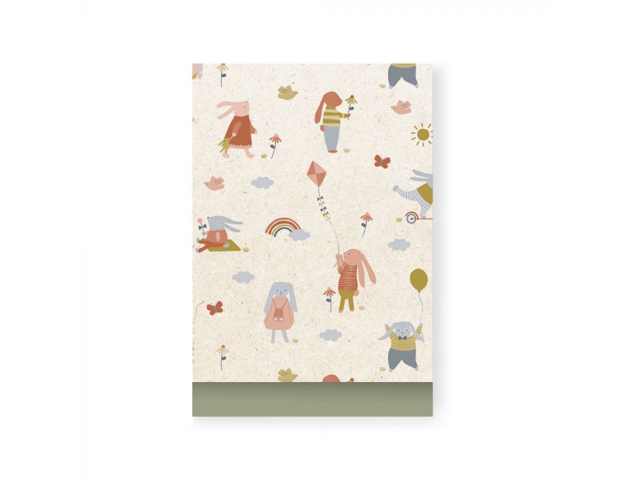 Haus der Produkte Geschenktüten süßer Bunny Groen 17x25cm 200st