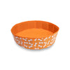 Knochebash | Orangefarbener Hund Schwimmbad Ø 80 cm