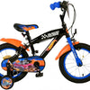 Heiße Räder Kinderbike Jungen 14 Zoll schwarz zwei Handbremsen