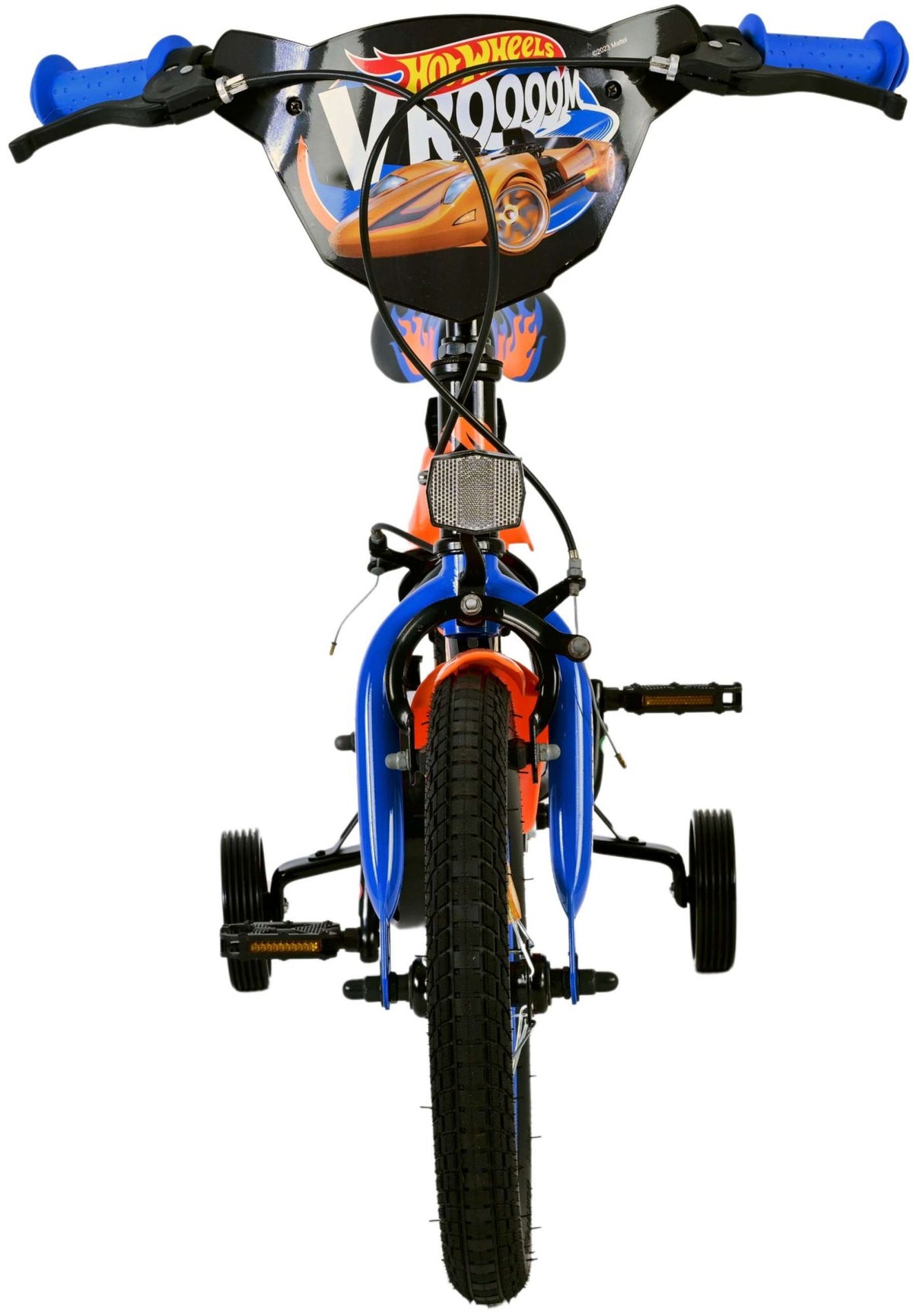 Heiße Räder Kinderbike Jungen 14 Zoll schwarz zwei Handbremsen