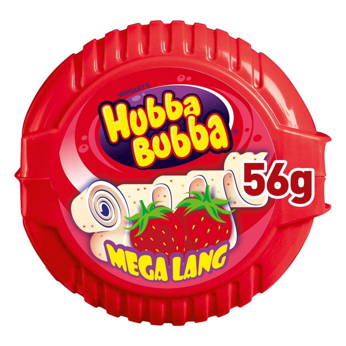 Hubba Bubba Tape Erdbeere (12x 56g)