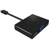 Icy Box IB-DK4032-CPD Combo-Adapter für Notizbücher