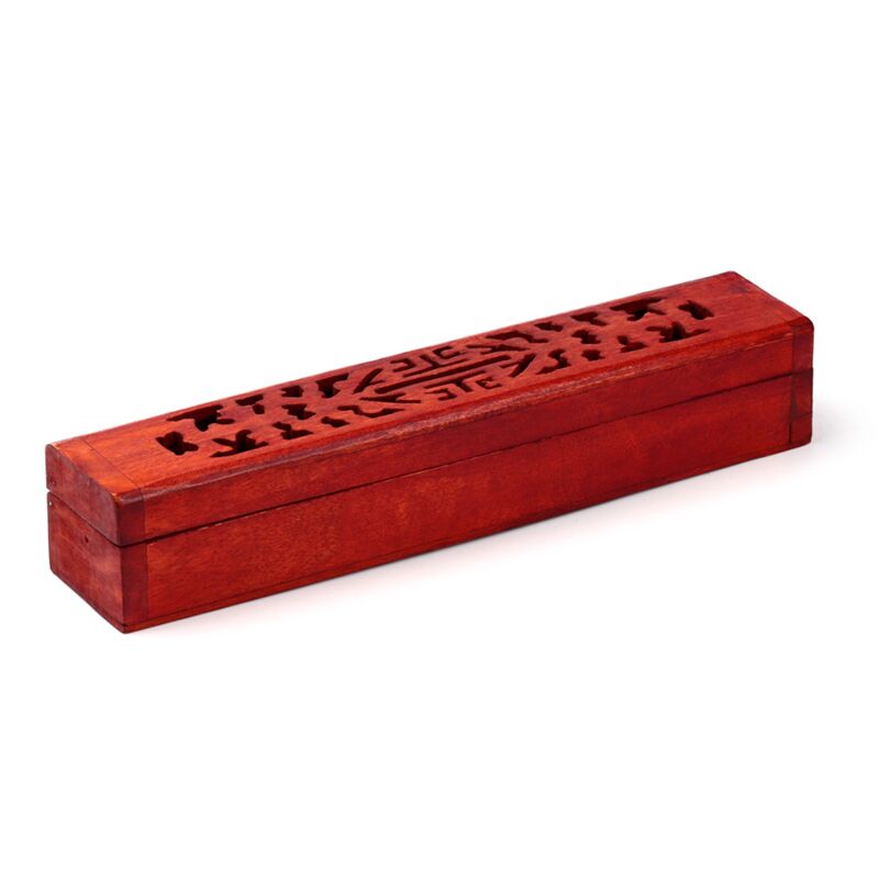 Mango Wood schneiden Weihrauchhalterbox aus