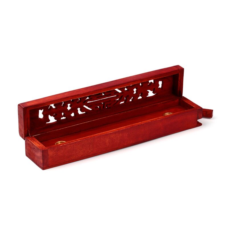 Mango Wood schneiden Weihrauchhalterbox aus