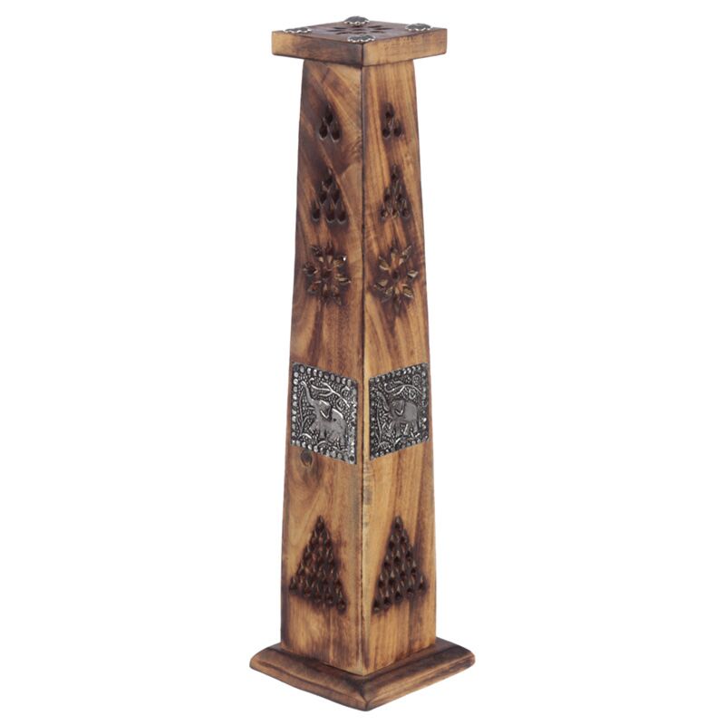 Mangowood Tower Elephant Weihrauchhalter
