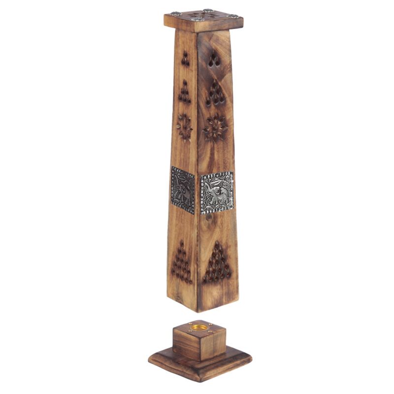 Mangowood Tower Elephant Weihrauchhalter