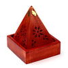 Mango Wood Pyramid Weihrauchhalter Zapfen Elefant