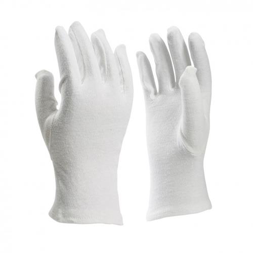 Arbeitshandschuh weiß mt m p pr | 12 Stk