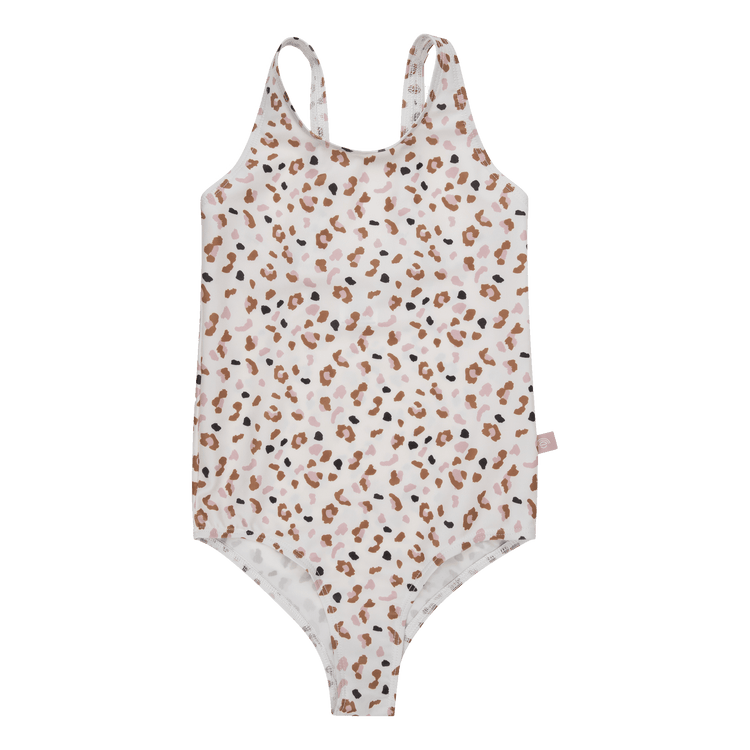 Leopard | Kaki Girls UV Badeanzug