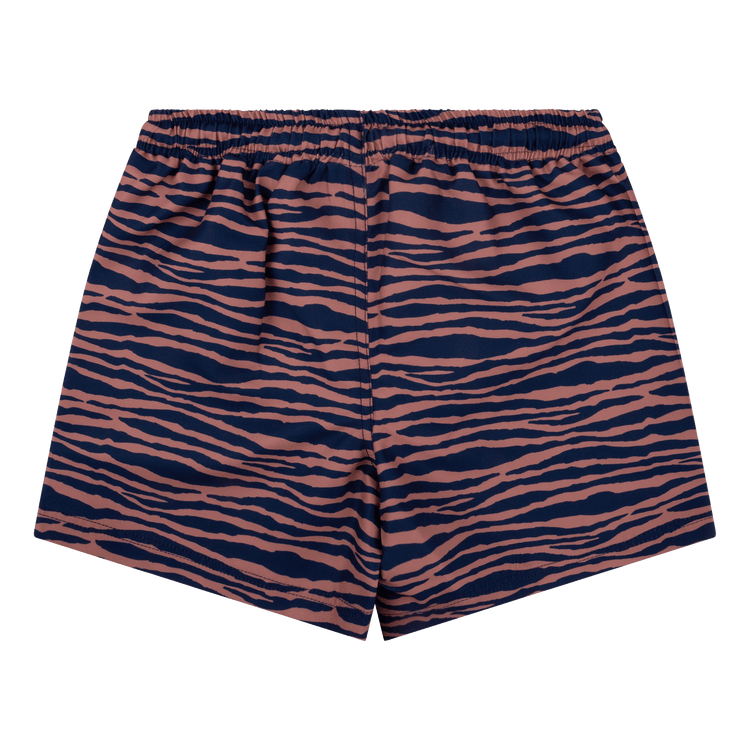 Lebendige Streifen | Blue Orange UV Schwimmstüle Jungen