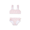Leopard | Alte rosa Mädchen UV Bikini