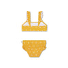 Orangefarbener Kuss | Orangefarbene Mädchen UV Bikini
