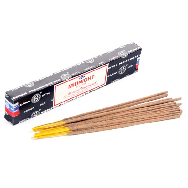 Mitternacht - Satya Nag Champa -Weihrauchstangen