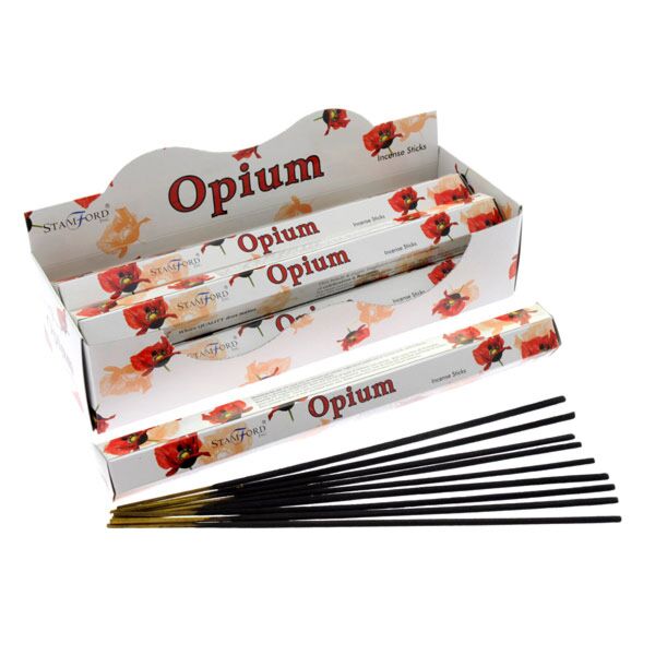 37106 Opium - Stamford Premium -Hex -Weihrauch -Sticks