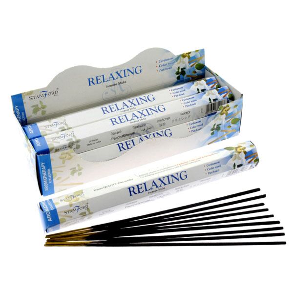 37116 Relax - Stamford Hex Aromatherapie Wierook Sticks