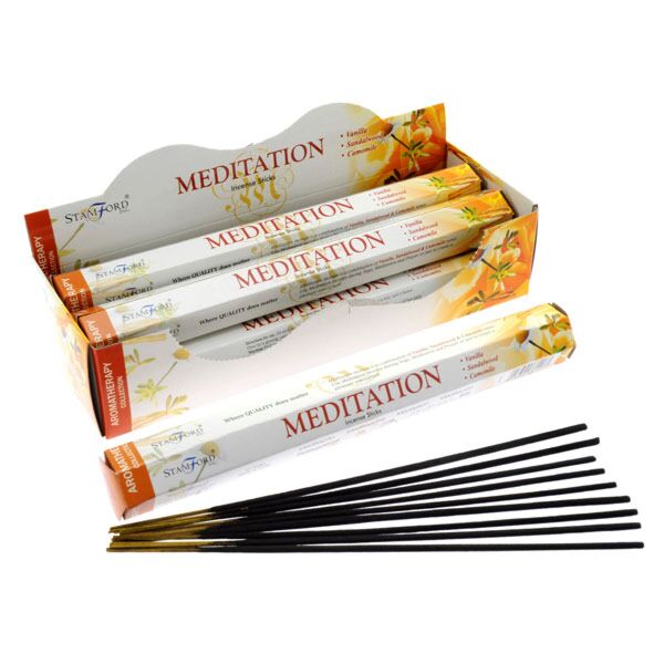 37117 Meditation - Stamford Hex Aromatherapie Weihrauchstangen