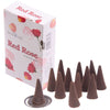 Rote Rose 37168 - Stamford -Weihrauchkegel