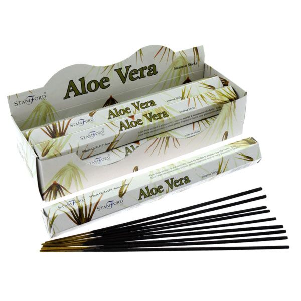 37108 Aloe Vera - Stamford Premium -Hex -Weihrauch -Sticks