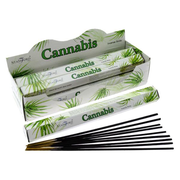 37110 Cannabis - Stamford Premium -Hex -Weihrauch -Sticks