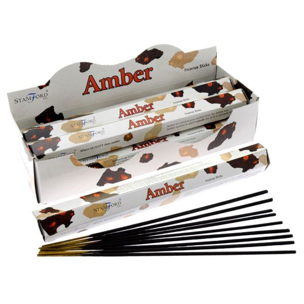 37111 Amber - Stamford Premium -Hex -Weihrauchstangen