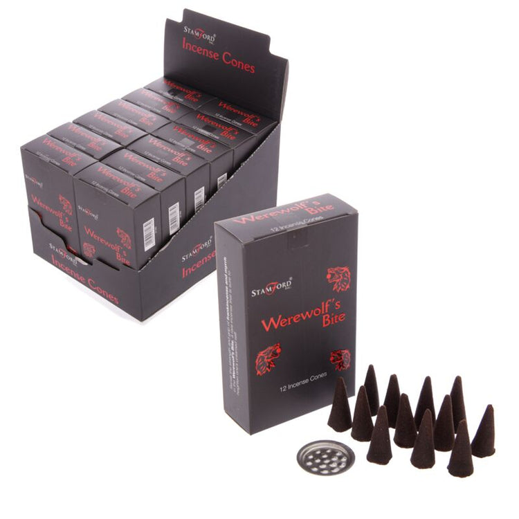 37183 Werwolfbiss – schwarze Räucherkegel von Stamford