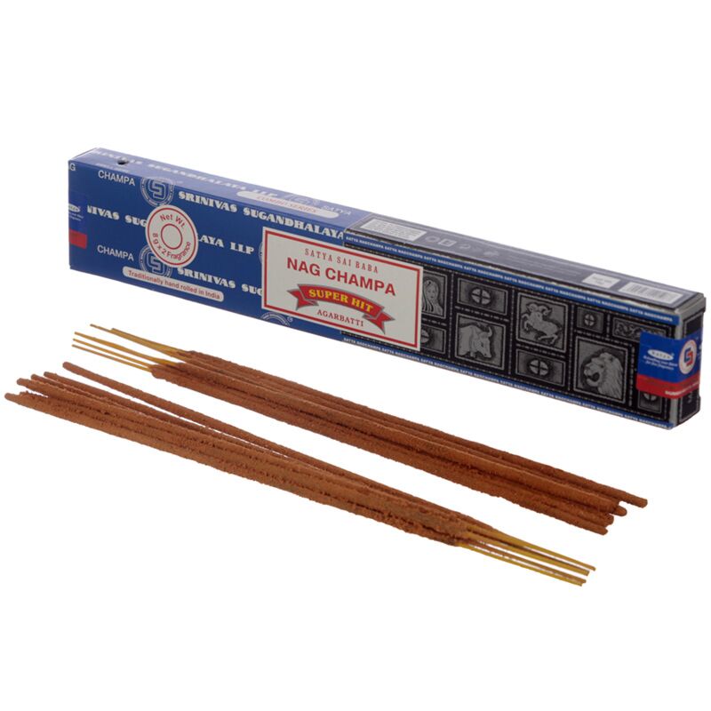 01301 Satya Nag Champa Super -Hit -Weihrauchstangen