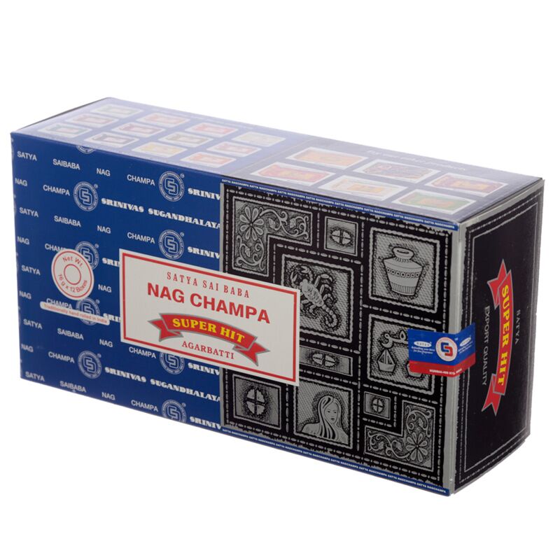 01301 Satya Nag Champa Super -Hit -Weihrauchstangen