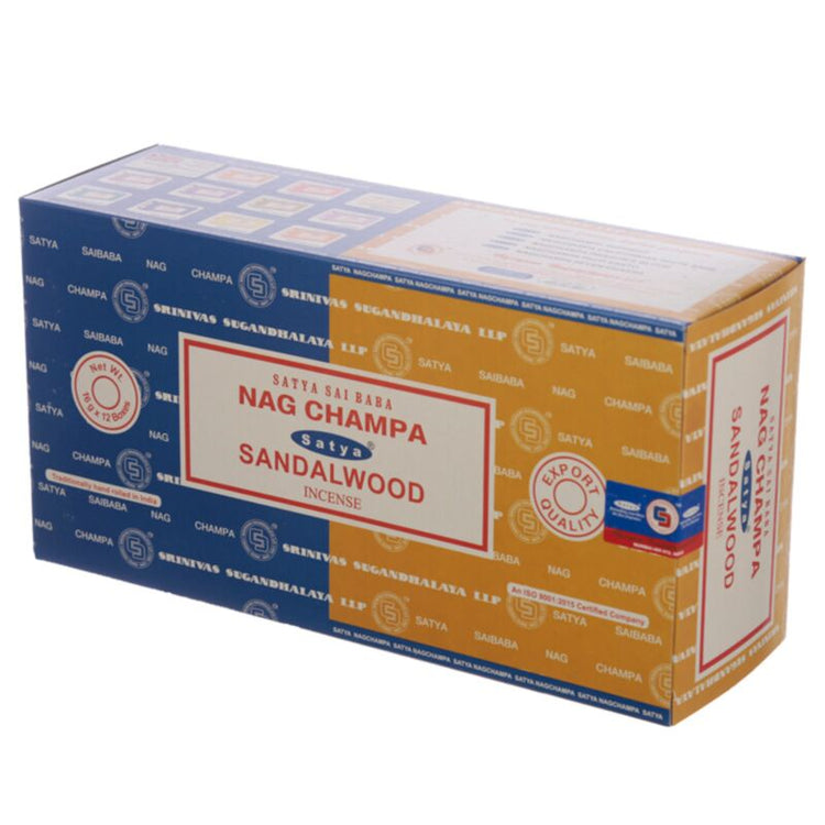 01331 Satya Nag Champa Sandelholz-Räucherstäbchen