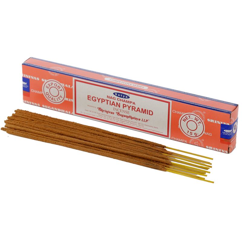 01350 Ägyptische Pyramide - Satya Nag Champa -Weihrauchstangen