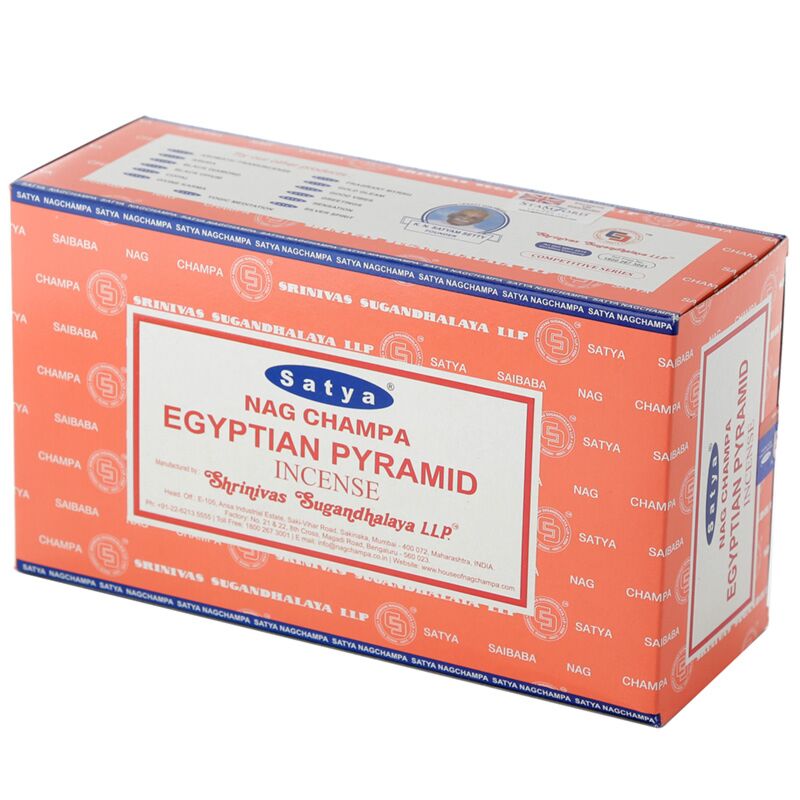 01350 Ägyptische Pyramide - Satya Nag Champa -Weihrauchstangen