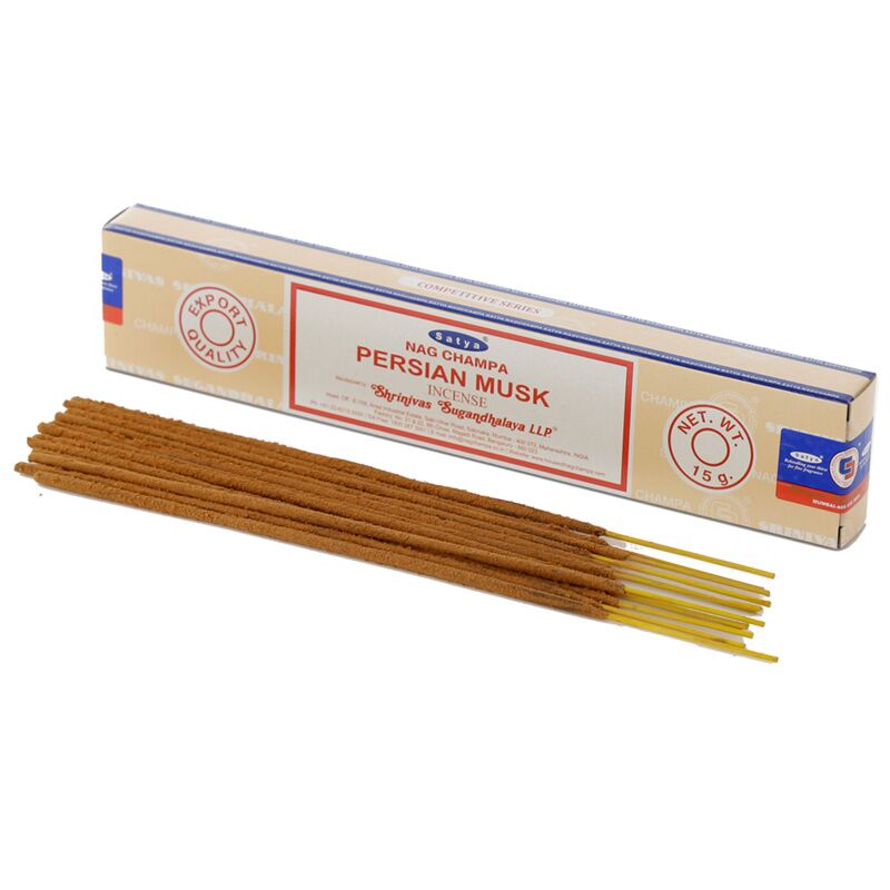 01360 Persischer Moschus - Satya Nag Champa -Weihrauchstangen