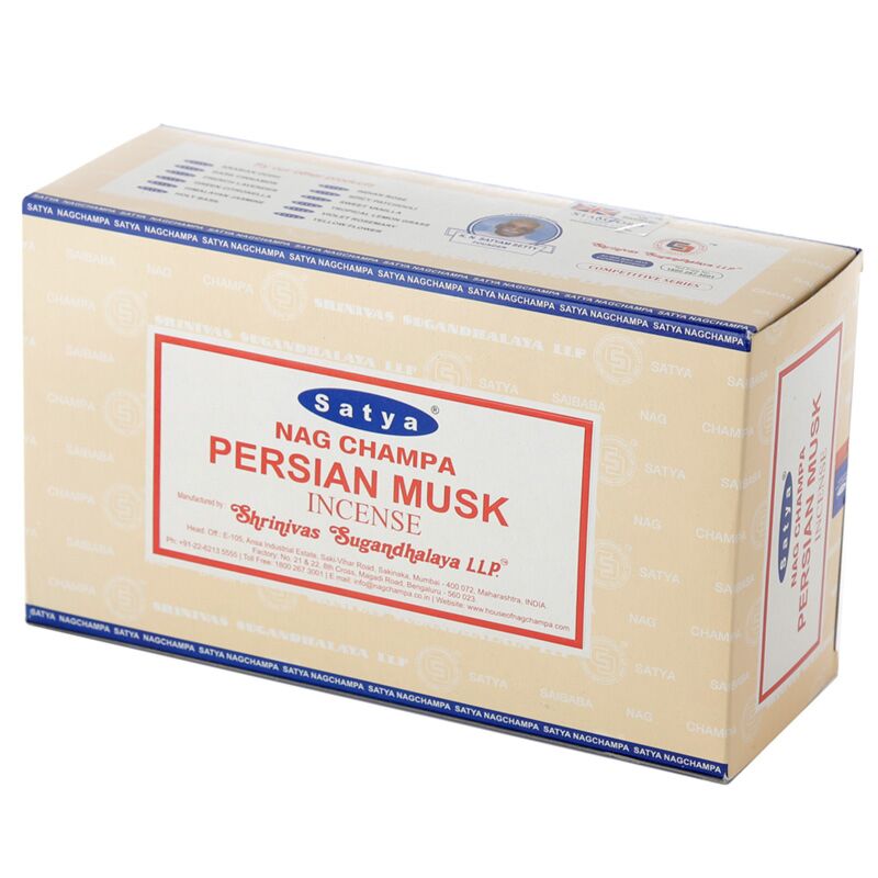 01360 Persischer Moschus - Satya Nag Champa -Weihrauchstangen