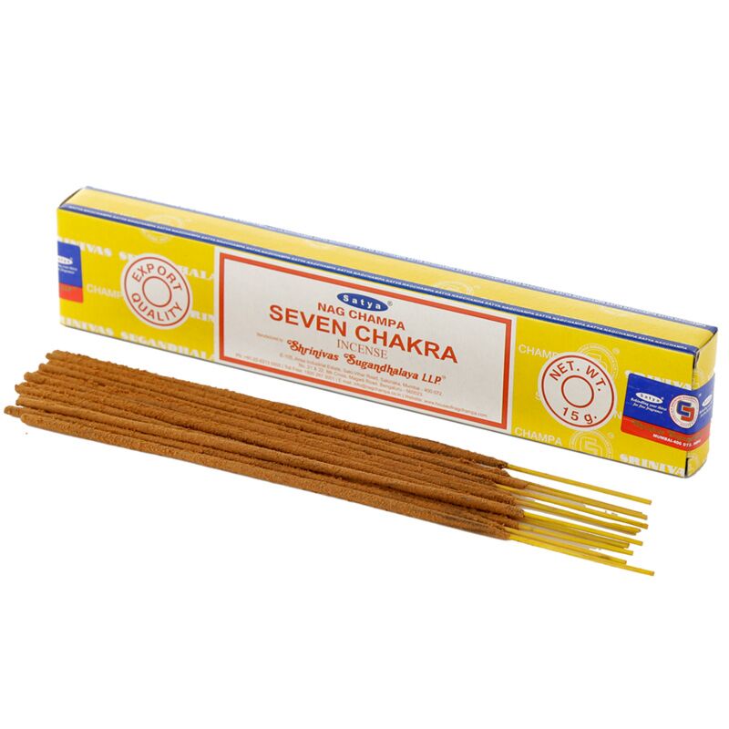 01412 VFM Seven Chakra - Satya Nag Champa -Weihrauchstangen