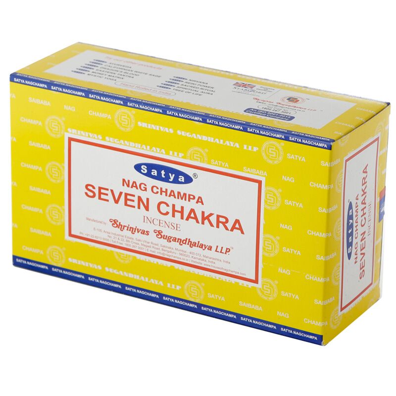 01412 VFM Seven Chakra - Satya Nag Champa -Weihrauchstangen