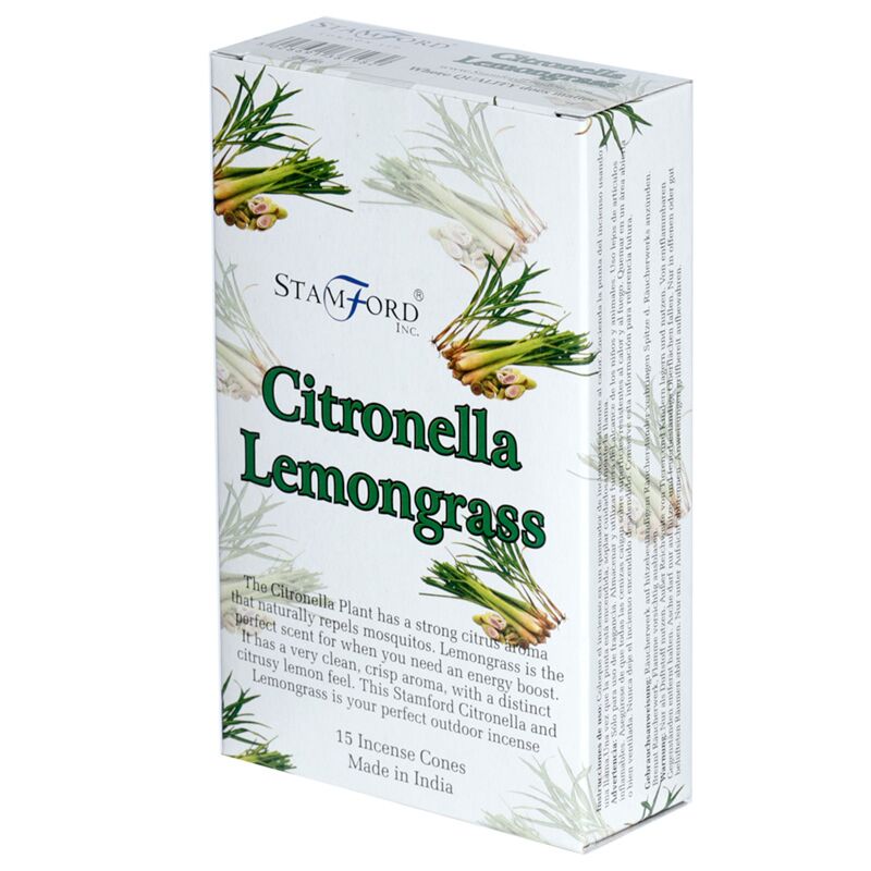 37198 Zitronella Zitronengras - Stamford Räucherkegel