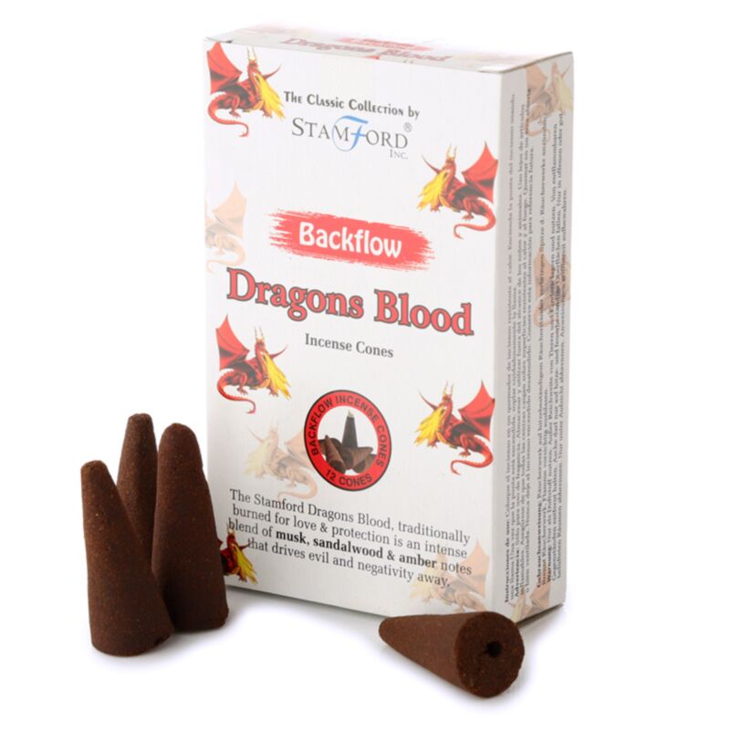 37424 Stamford Backflow Weihrauchkegel - Drachenblut