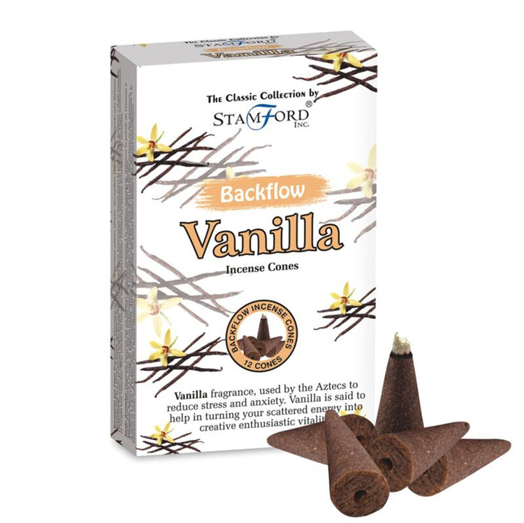 37431 Stamford Backflow -Weihrauchkegel - Vanille