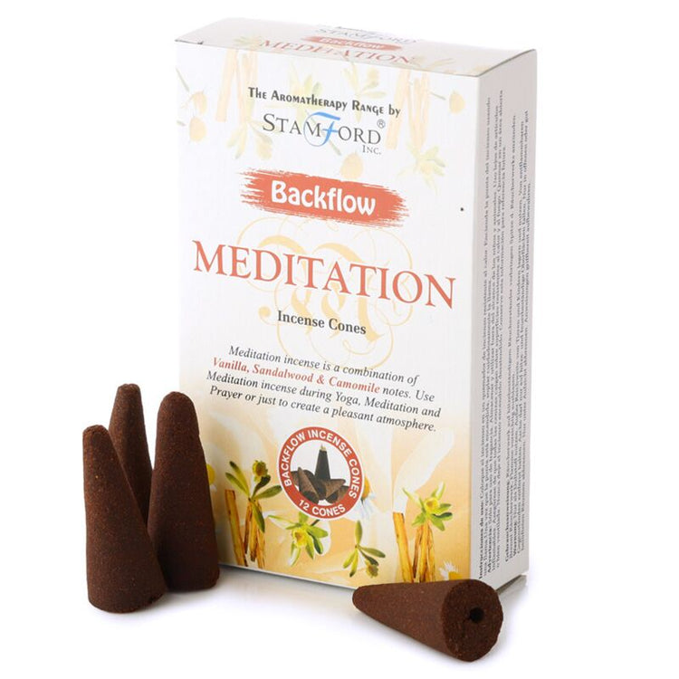 37462 Stamford Backflow -Weihrauchkegel - Meditation