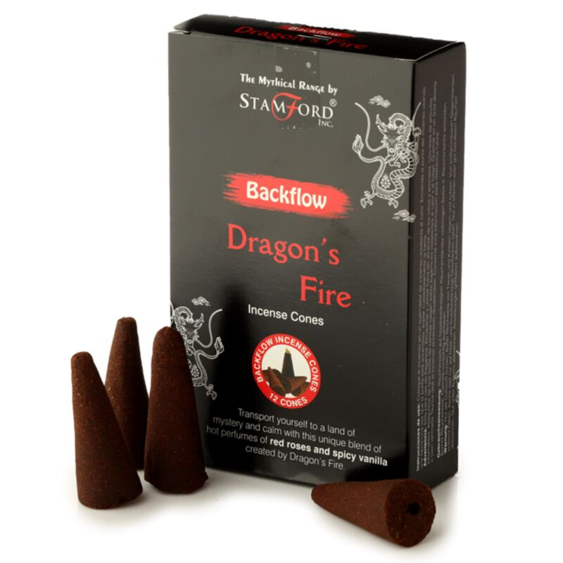 37482 Stamford Backflow Weihrauchkegel - Drachenfeuer