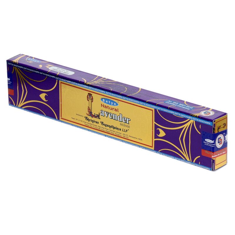 01444 Natural Lavendel - Satya Nag Champa -Weihrauchstangen